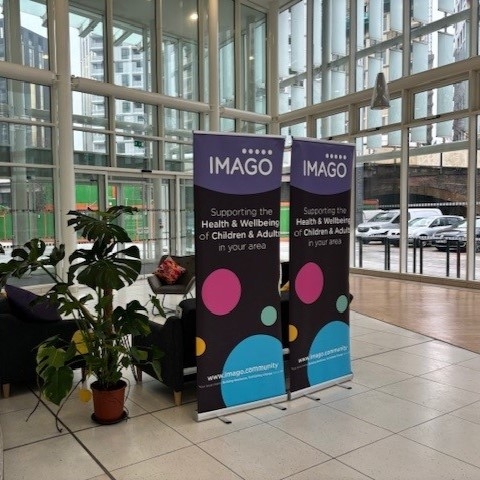 Photo of the Imago Carers Hub inside of the Glass Mill Leisure Centre