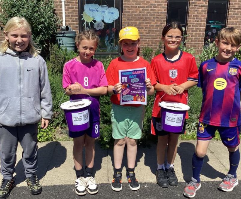 Children raising funds for Imago with an own clothes day at school